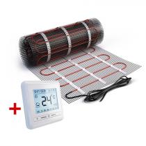 Теплый пол нагревательный мат (4 кв.м.) + электронный терморегулятор